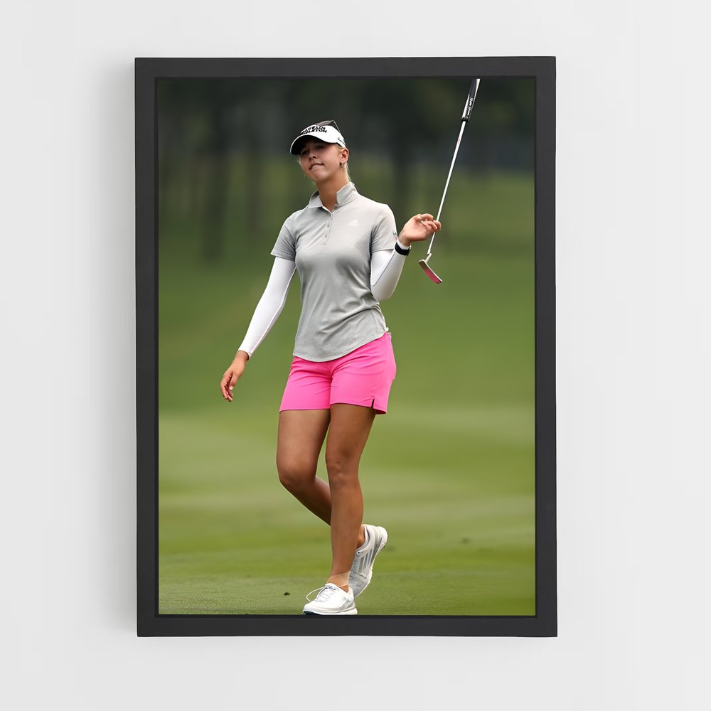 Poster Jessica de korda – affiche Golf (vue 2)
